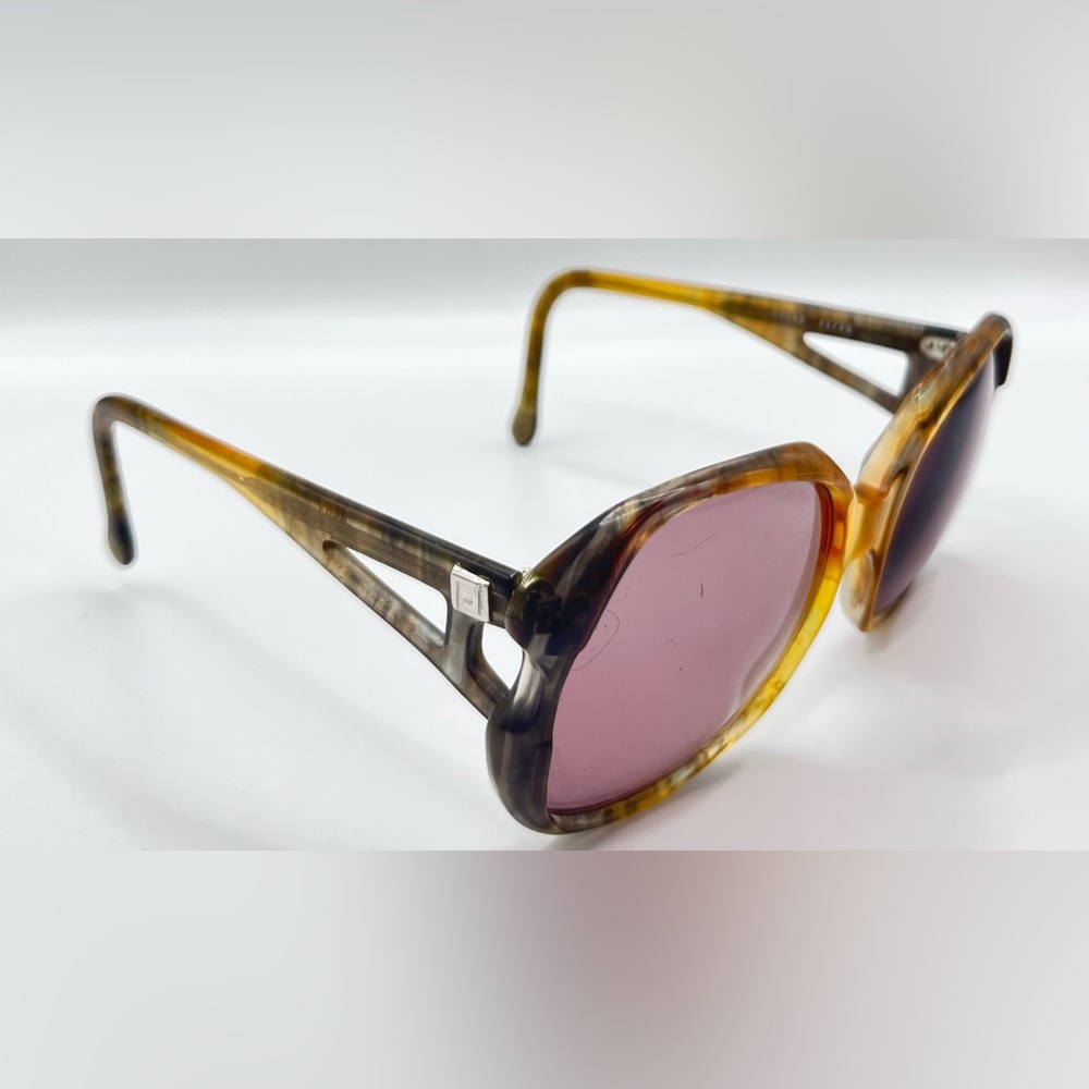 Vintage And1 Gray Oval Sunglasses Frames Only